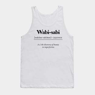 Wabi-sabi - Beauty in Imperfection Tank Top